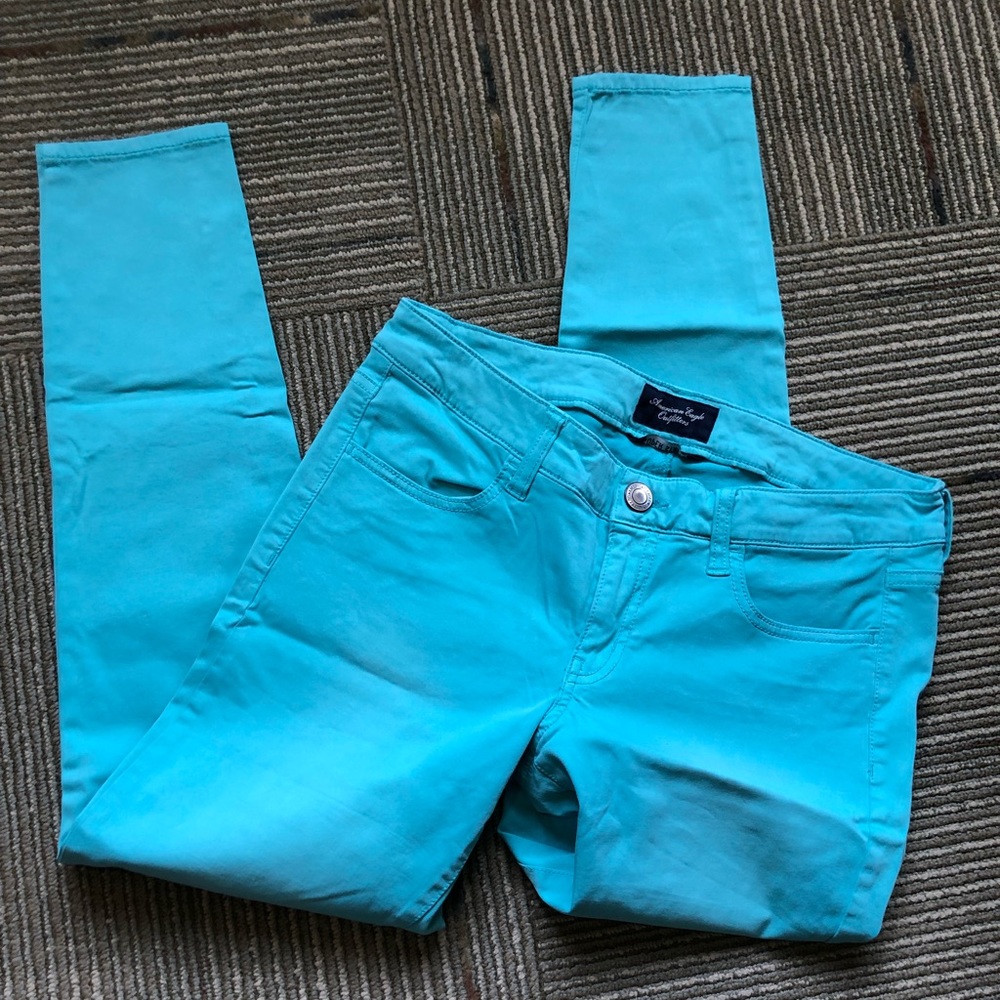 Blue Jeggings